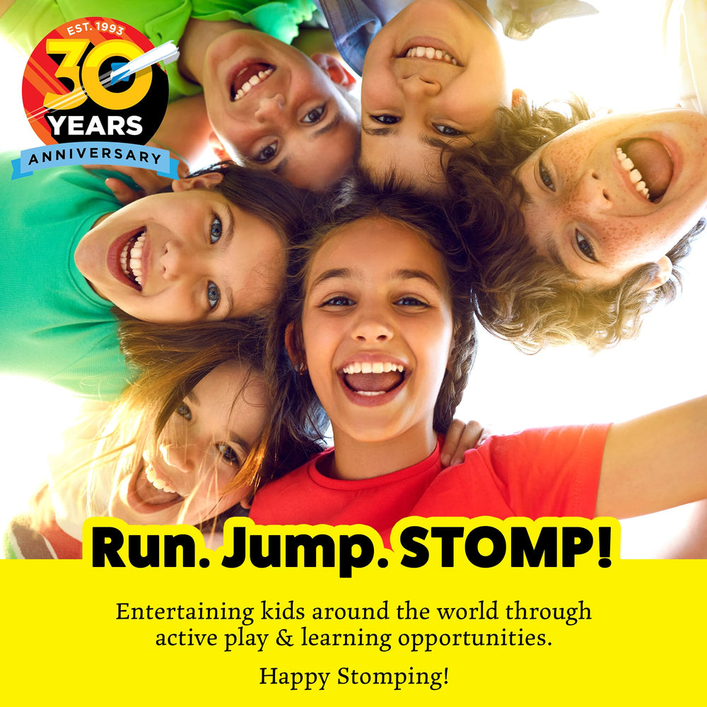 Stomp Rocket group launching at beach showing cooperative play benefit