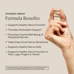 Stonehenge Health Dynamic Nerve capsules close-up demonstrating smooth capsules for easy swallowing