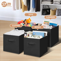 STORAGE MANIAC wide fabric handle close-up for easy pulling benefit