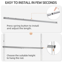STORAGE MANIAC height adjustment demonstrating six locking positions for versatility