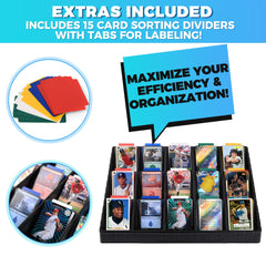 Storage Standard close-up of 15 compartments for neat categorization benefit