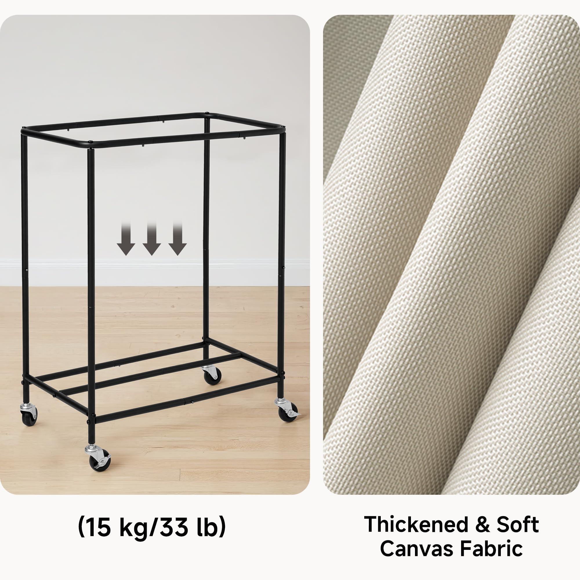 StorageWorks detachable bags displayed for fast transfer and cleaning