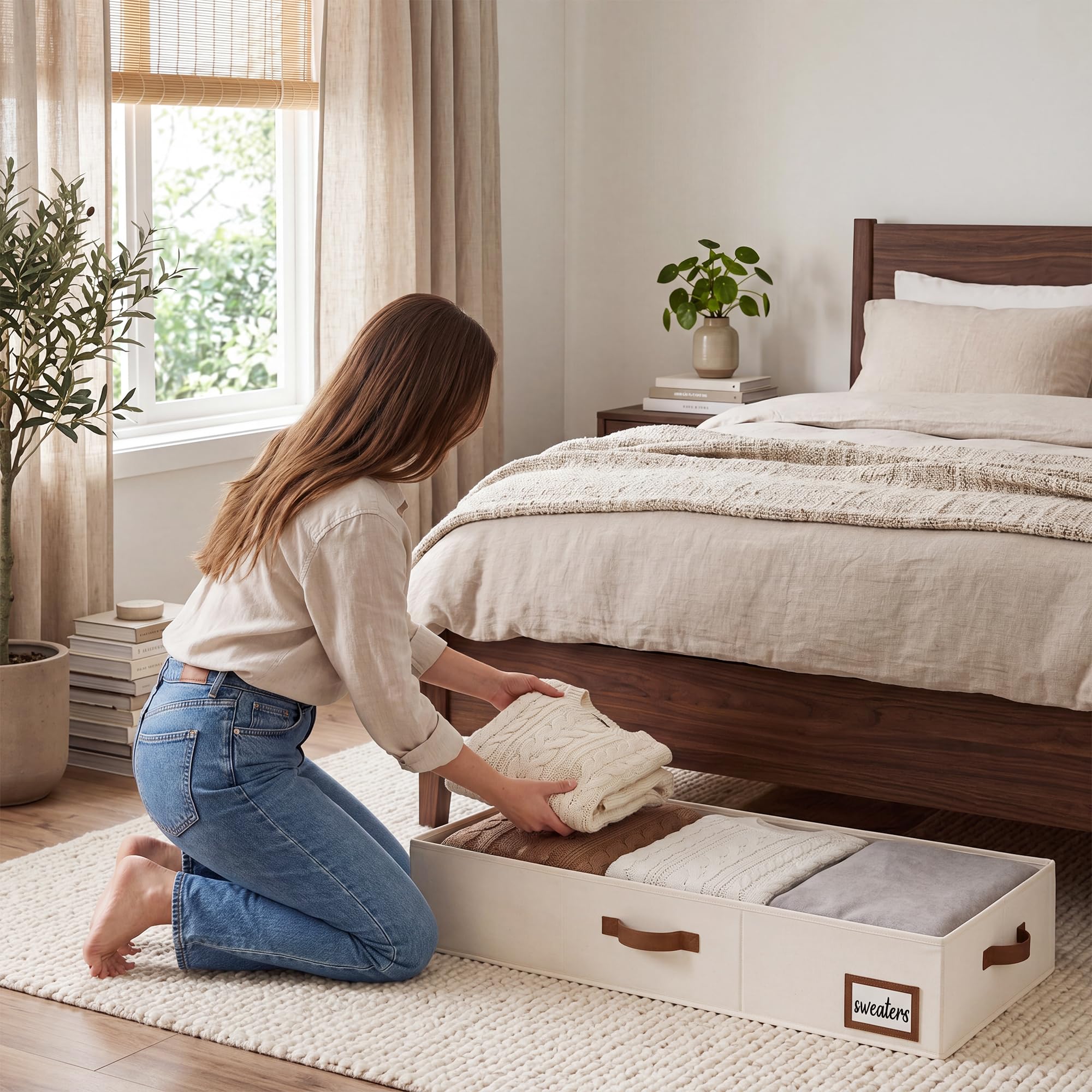 StorageWorks folded flat to highlight compact storage when not in use