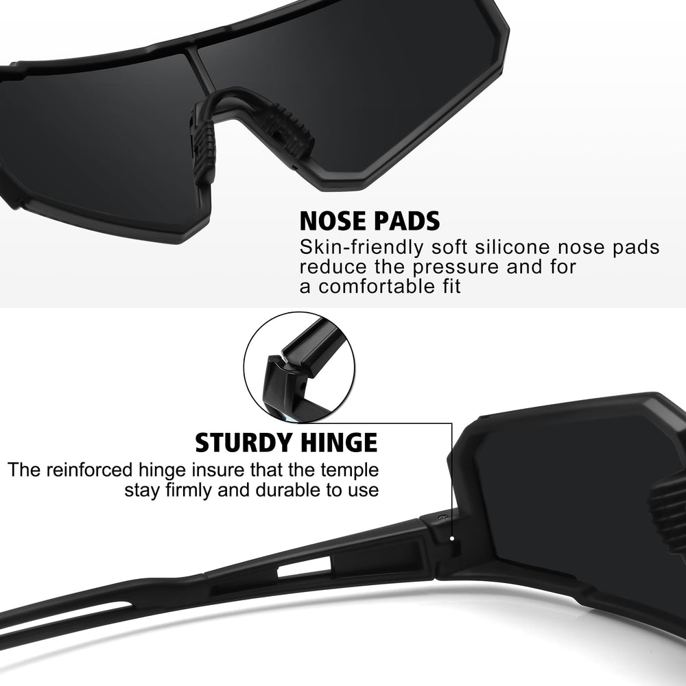 STORYCOAST non-slip nose pad detail demonstrating all-day comfort and stability