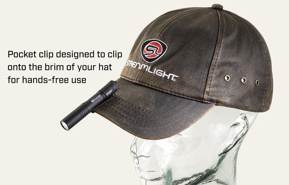 Streamlight MicroStream with included key ring and safety lanyard, ready‑to‑use convenience benefit