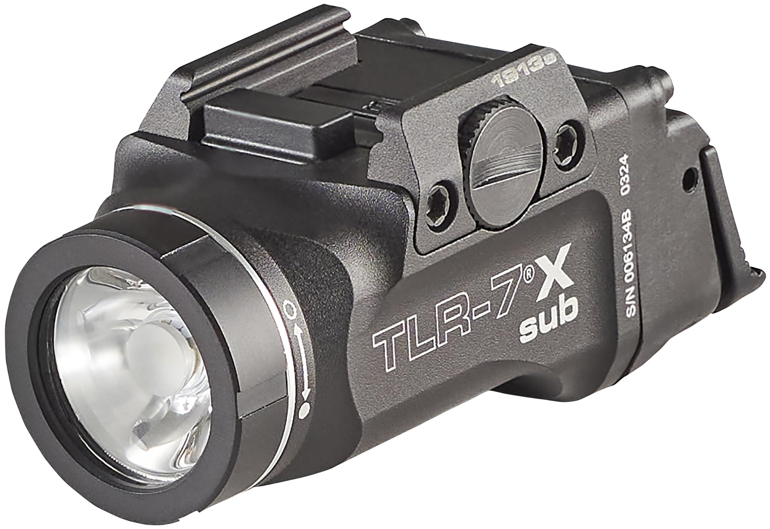 Streamlight TLR-7 X Sub aluminum housing detail showing machined construction durability