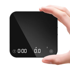 styuanmmy front view on counter showing compact design and stable weighing