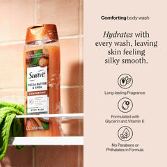 Suave bottle pump close-up offering easy dispensing benefit