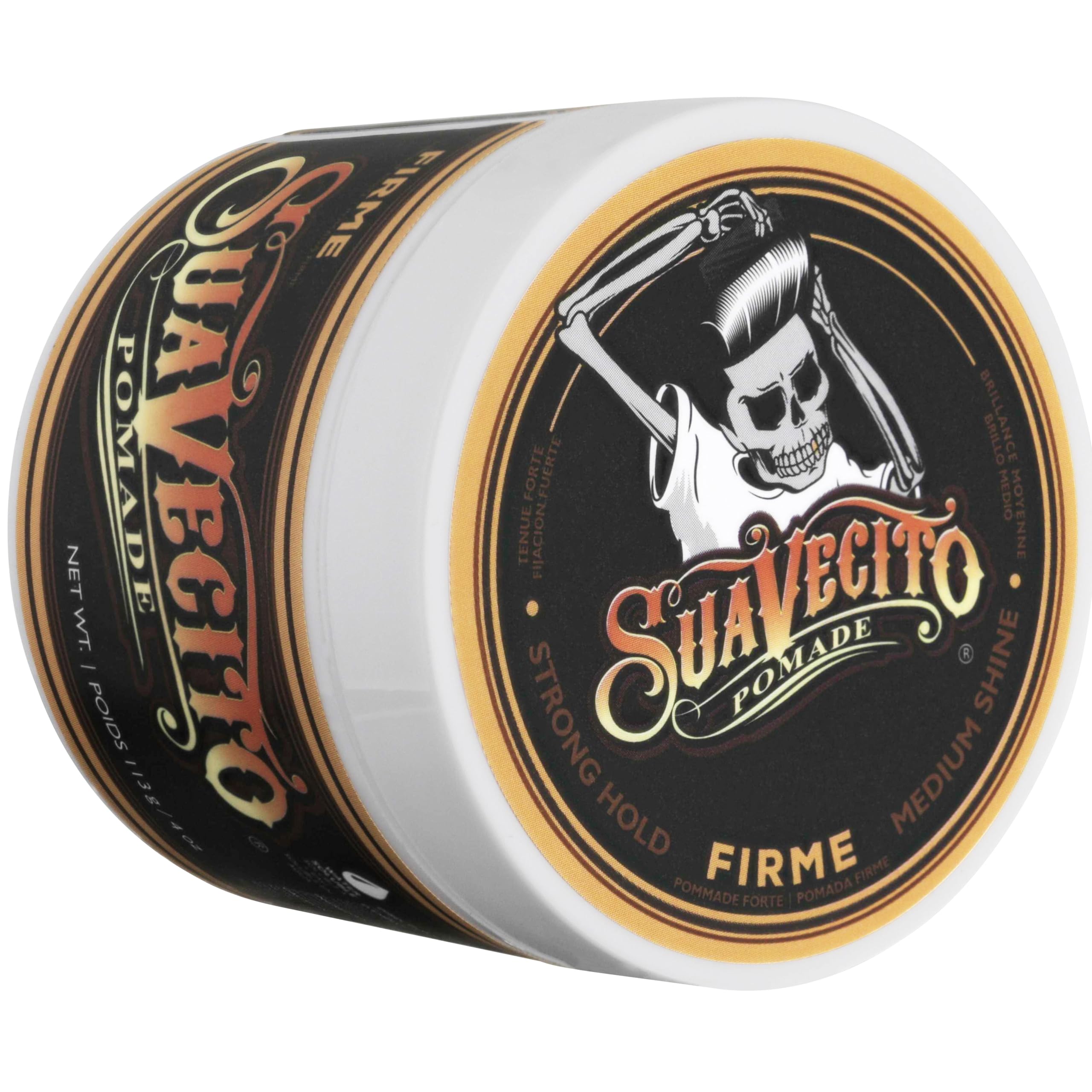 Suavecito Pomade rinsing under faucet illustrating quick wash-out and no residue