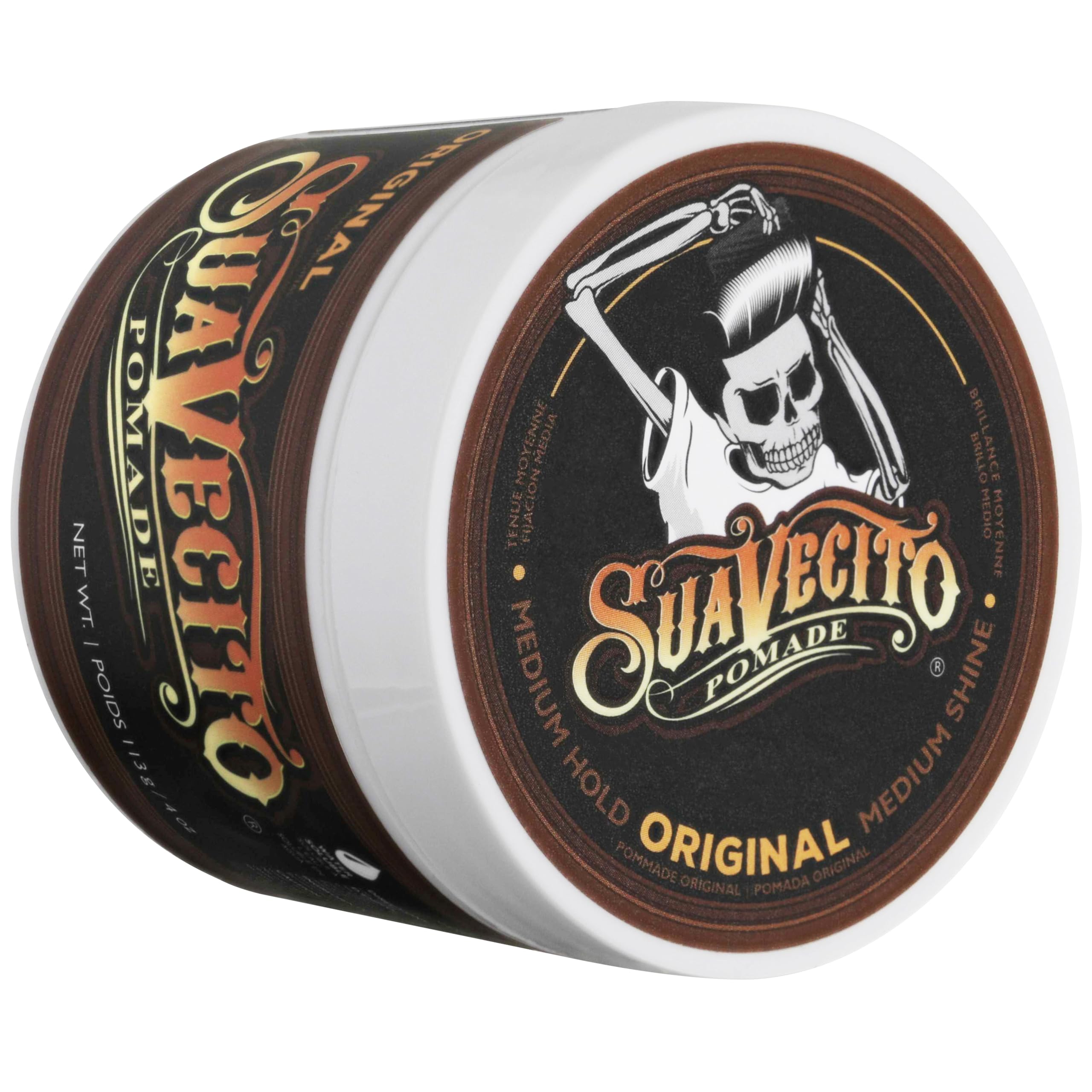 Rinsing Suavecito Pomade out under water demonstrating easy washout