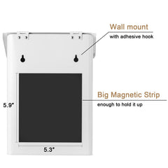 SUBEKYU close-up of strong magnet attached to dryer for secure hands-free placement