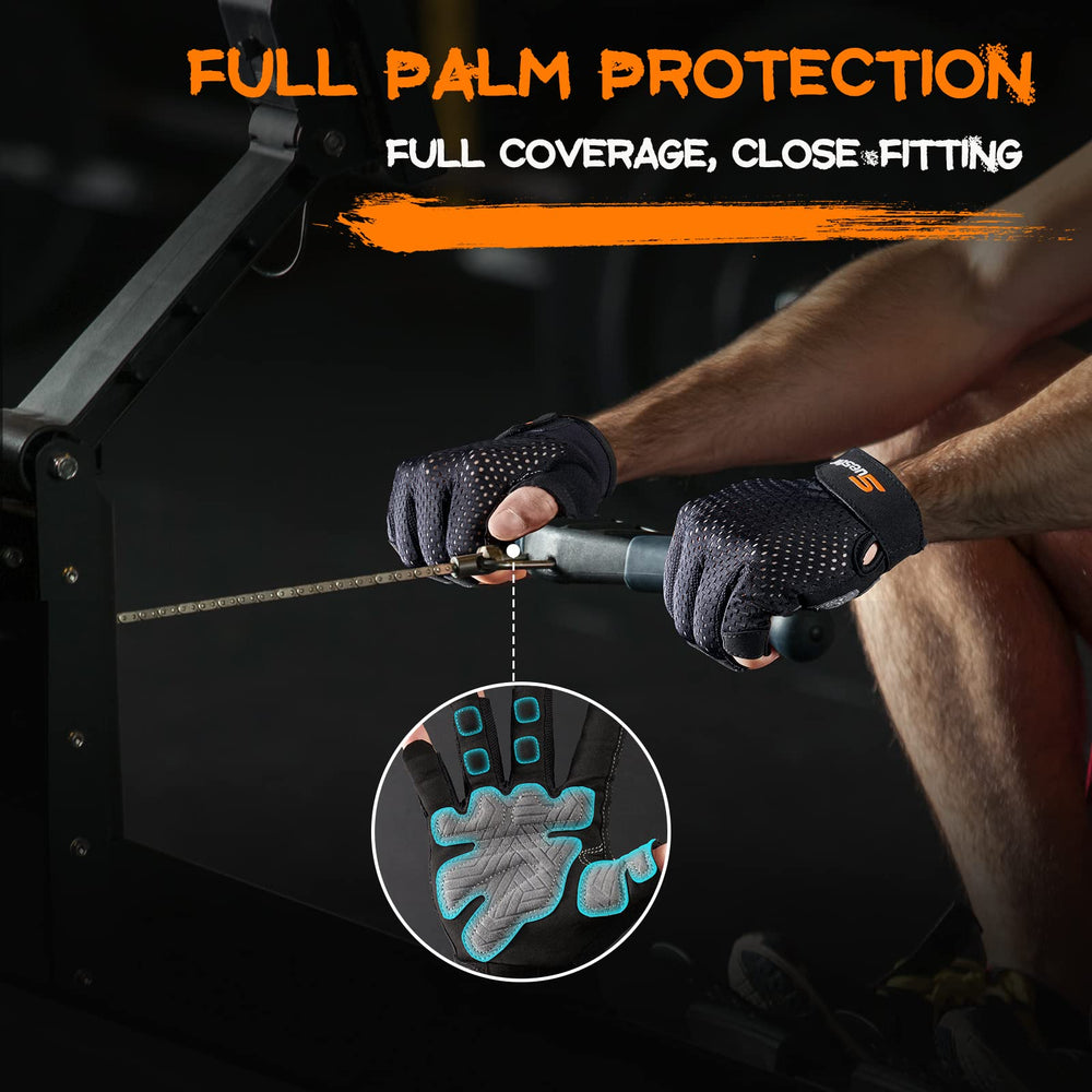 SueStar extended thumb design close-up protecting thumb joint during lifts