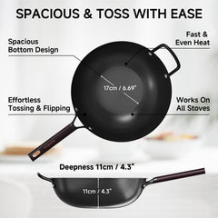SUMEIGUAN flat base detail for stable heat and improved searing