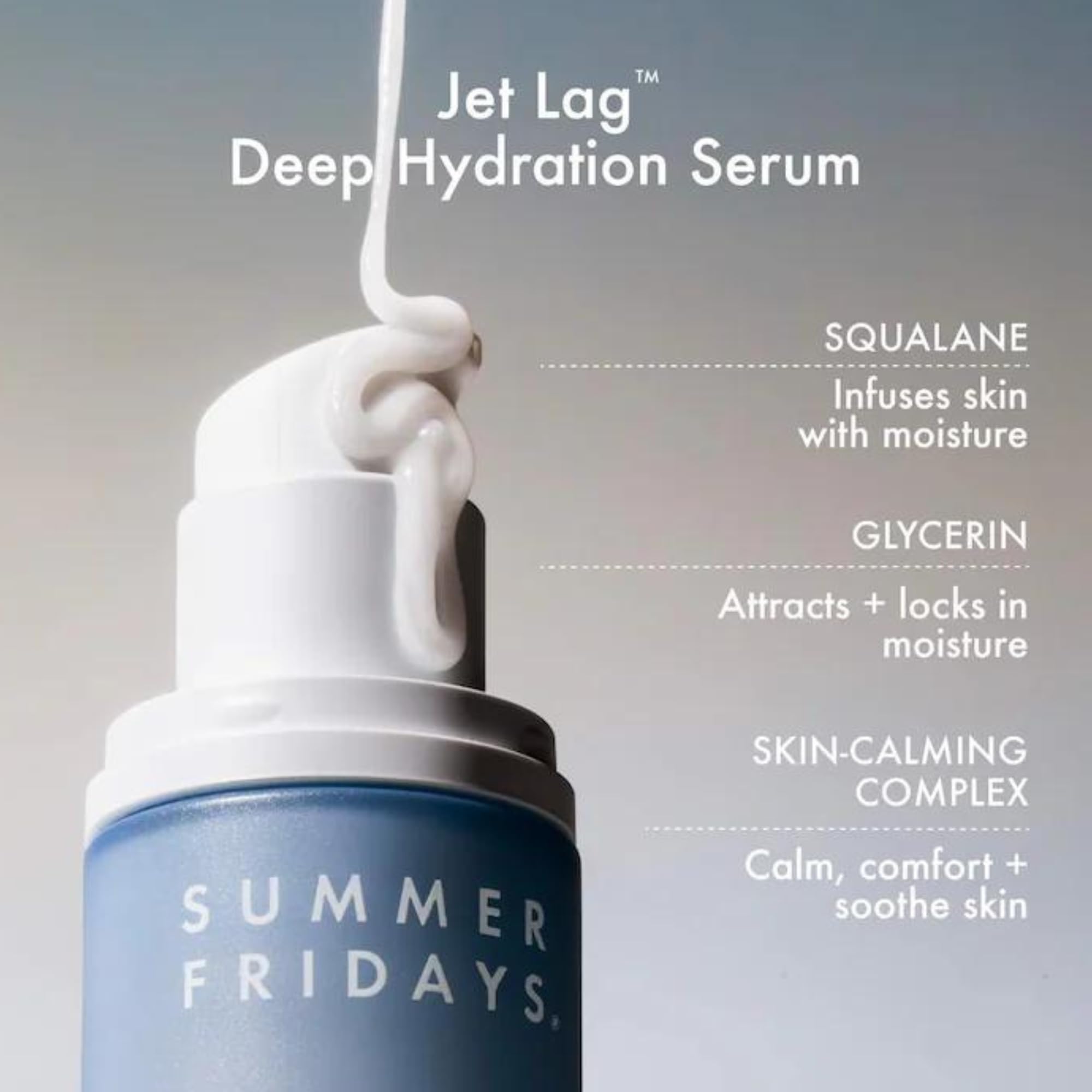 Summer Fridays eye patches applied under eyes to reduce puffiness