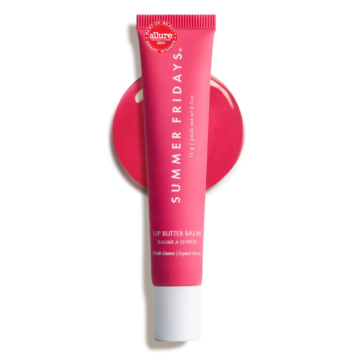 Summer Fridays front tube showing sleek packaging and easy portability