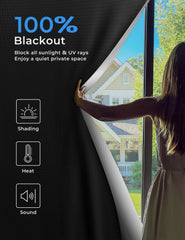 Sumobaby reflective silver backing close-up demonstrating heat reduction and light blocking