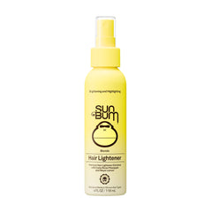 Sun Bum front packaging of 4 oz Blonde Hair Lightener spray showing product benefits