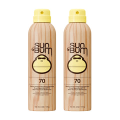 Sun Bum SPF 70 front packaging showing brand and protection