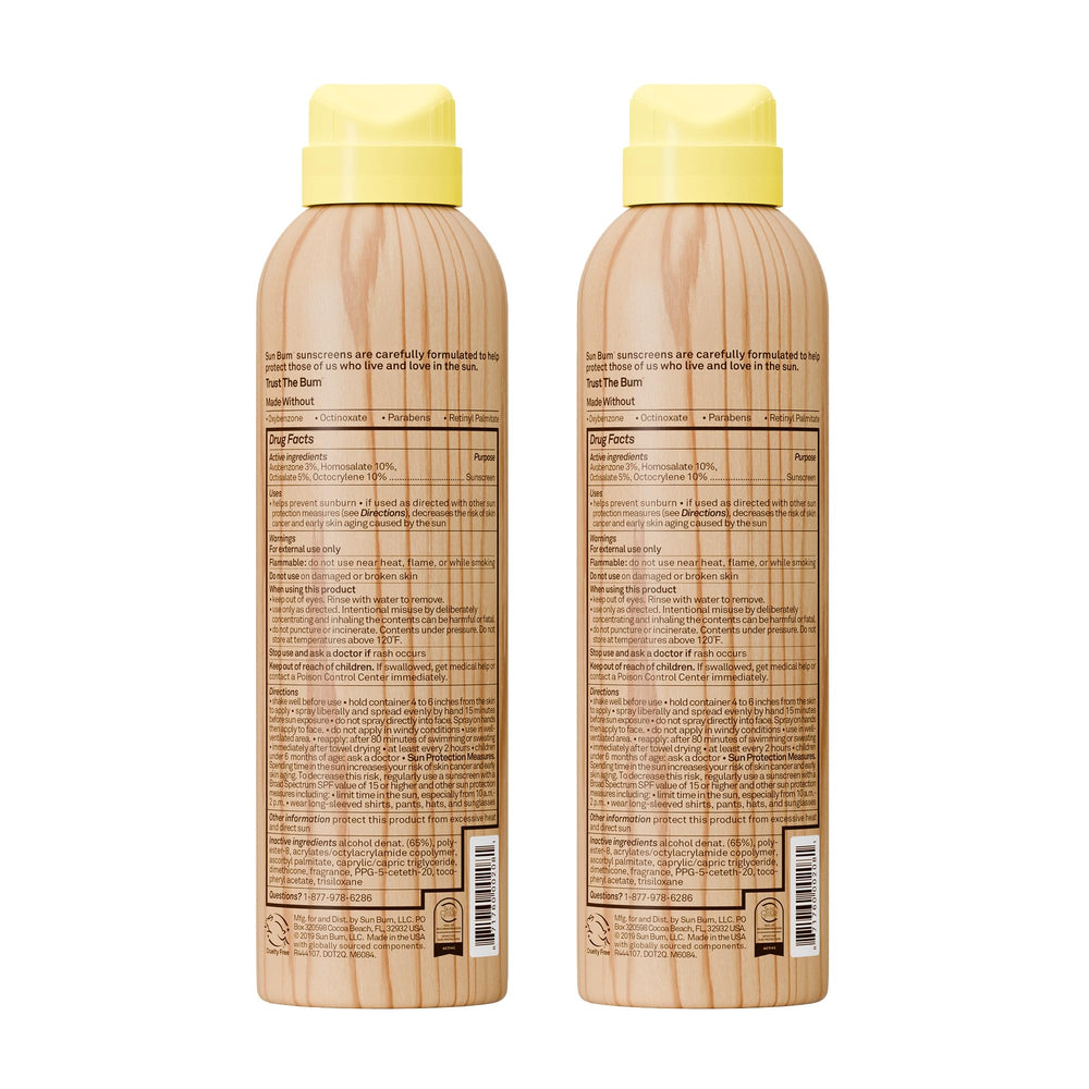 Sun Bum can in hand scale comparison showing travel‑friendly size