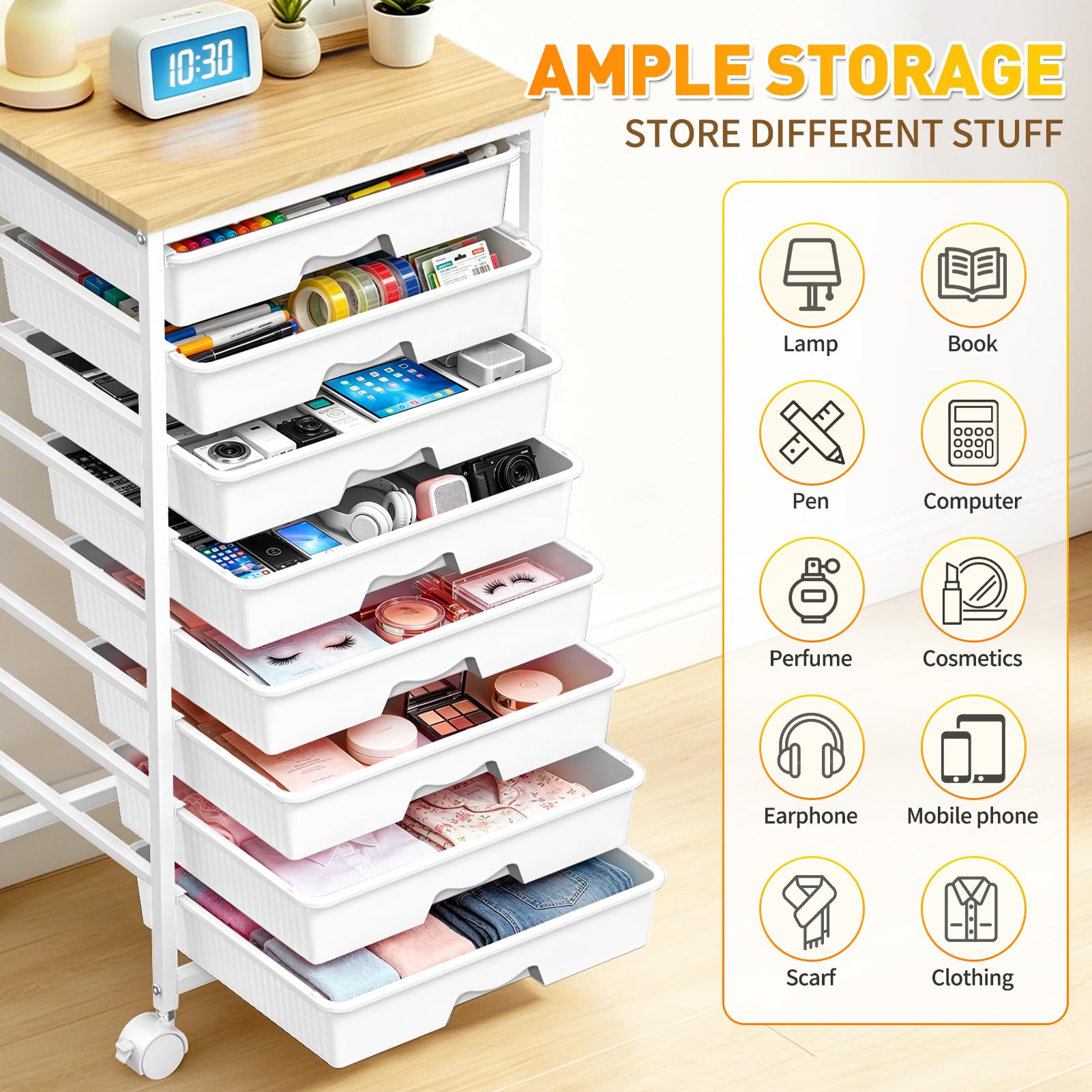 SUNALLY ergonomic drawer handle close-up for comfortable, one-handed opening