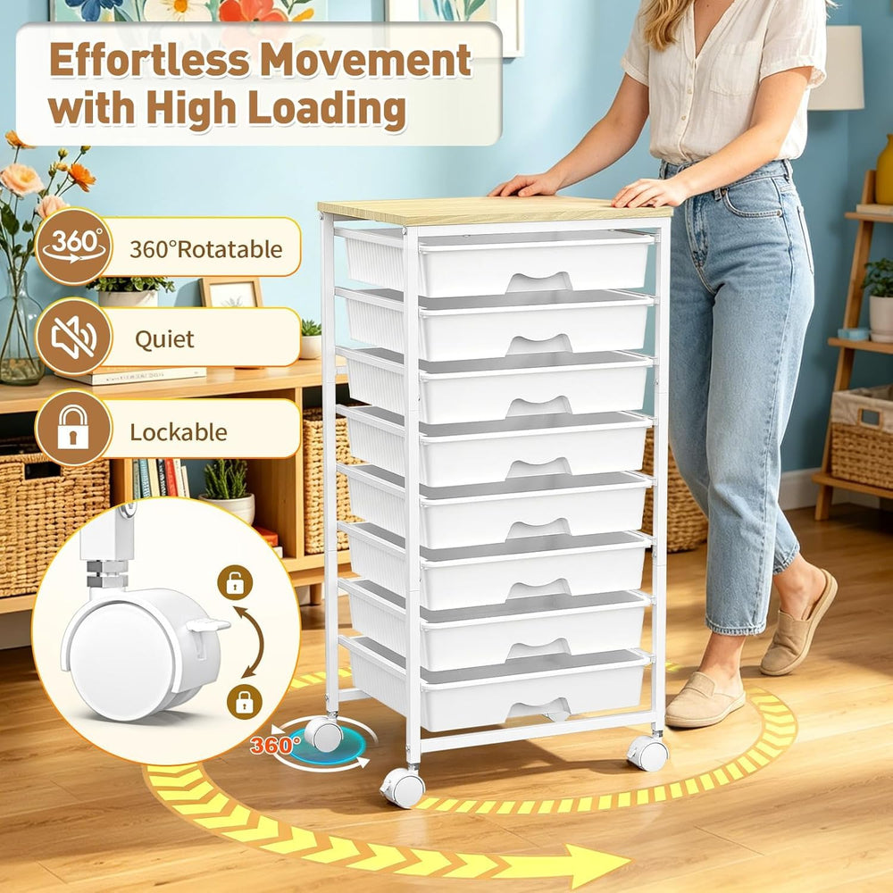 SUNALLY side profile showing drawer alignment and durable powder-coated frame
