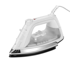 Sunbeam classic front view showing controls and ergonomic handle for easy ironing