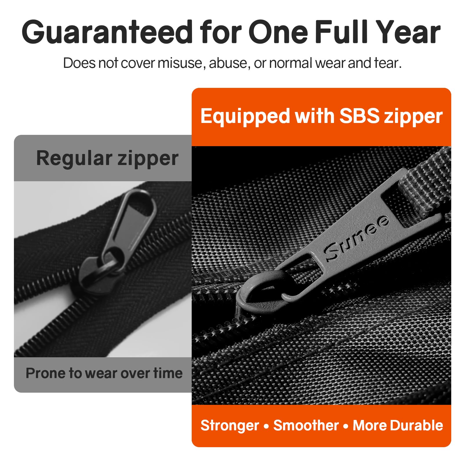 SUNEE 2-inch metal O-ring close-up demonstrating secure, high-capacity holding