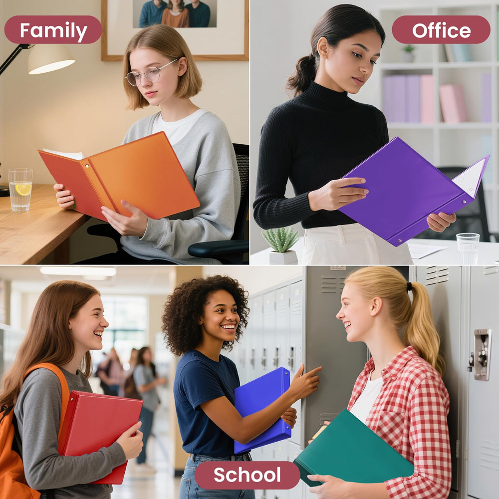 SUNEE six-color pack displayed in a desk setting for color-coded sorting