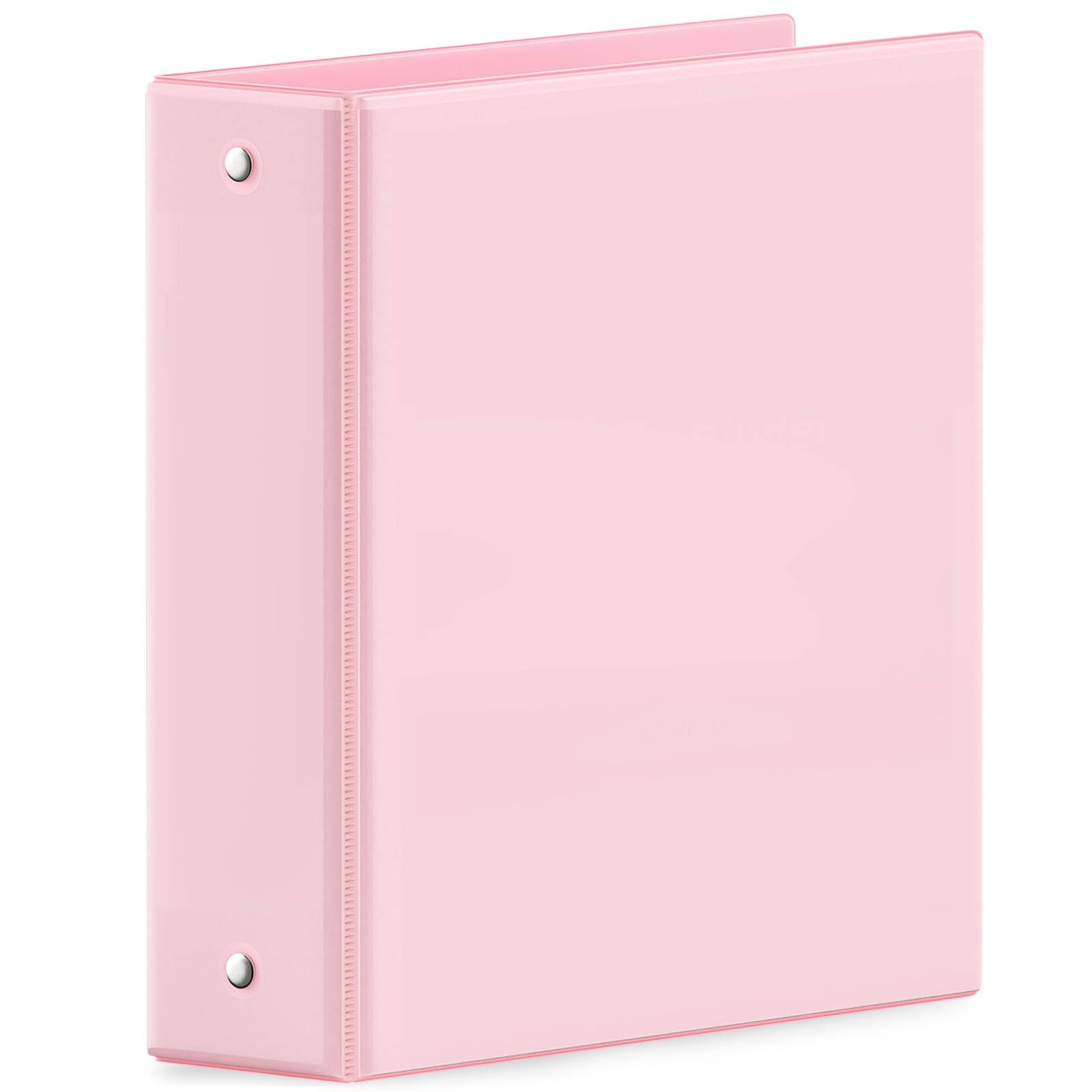 SUNEE pink binder front clear view showing customizable cover and neat presentation