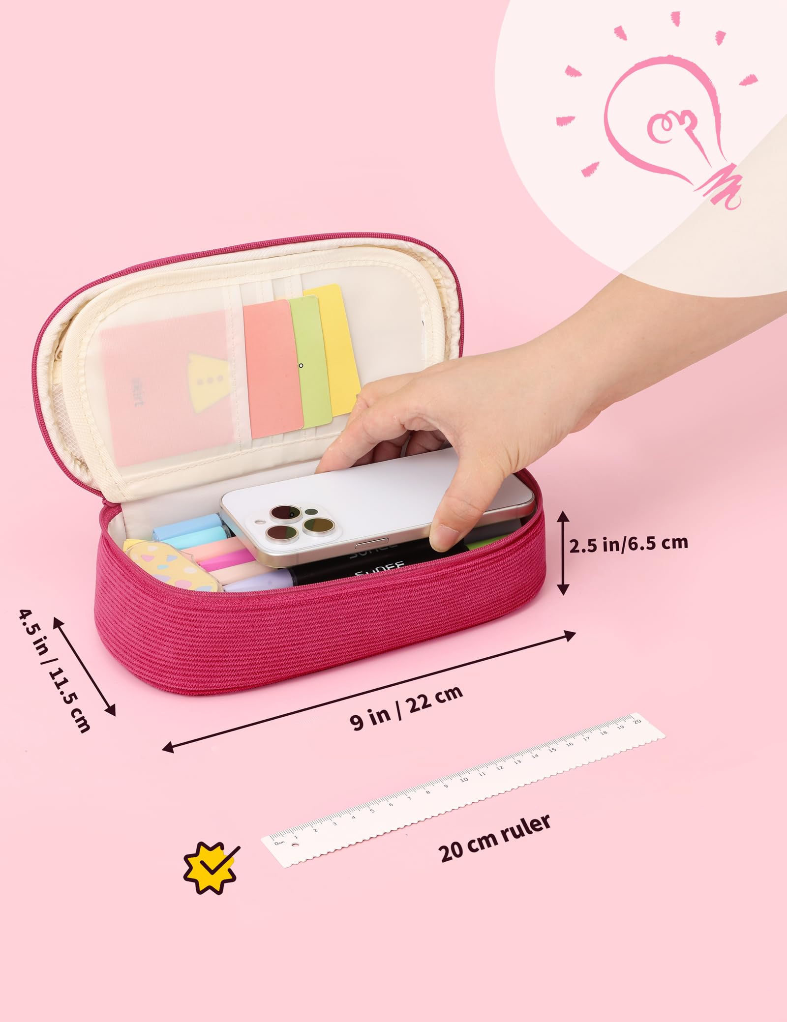 SUNEE used as makeup organizer in tote offering travel versatility