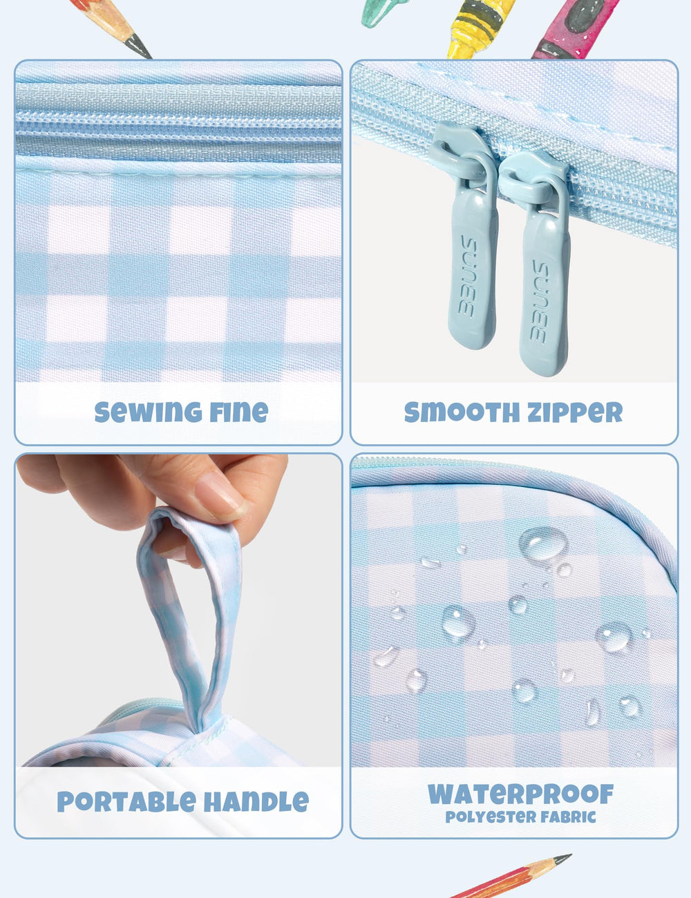 SUNEE fabric texture detail highlighting durable material and longevity