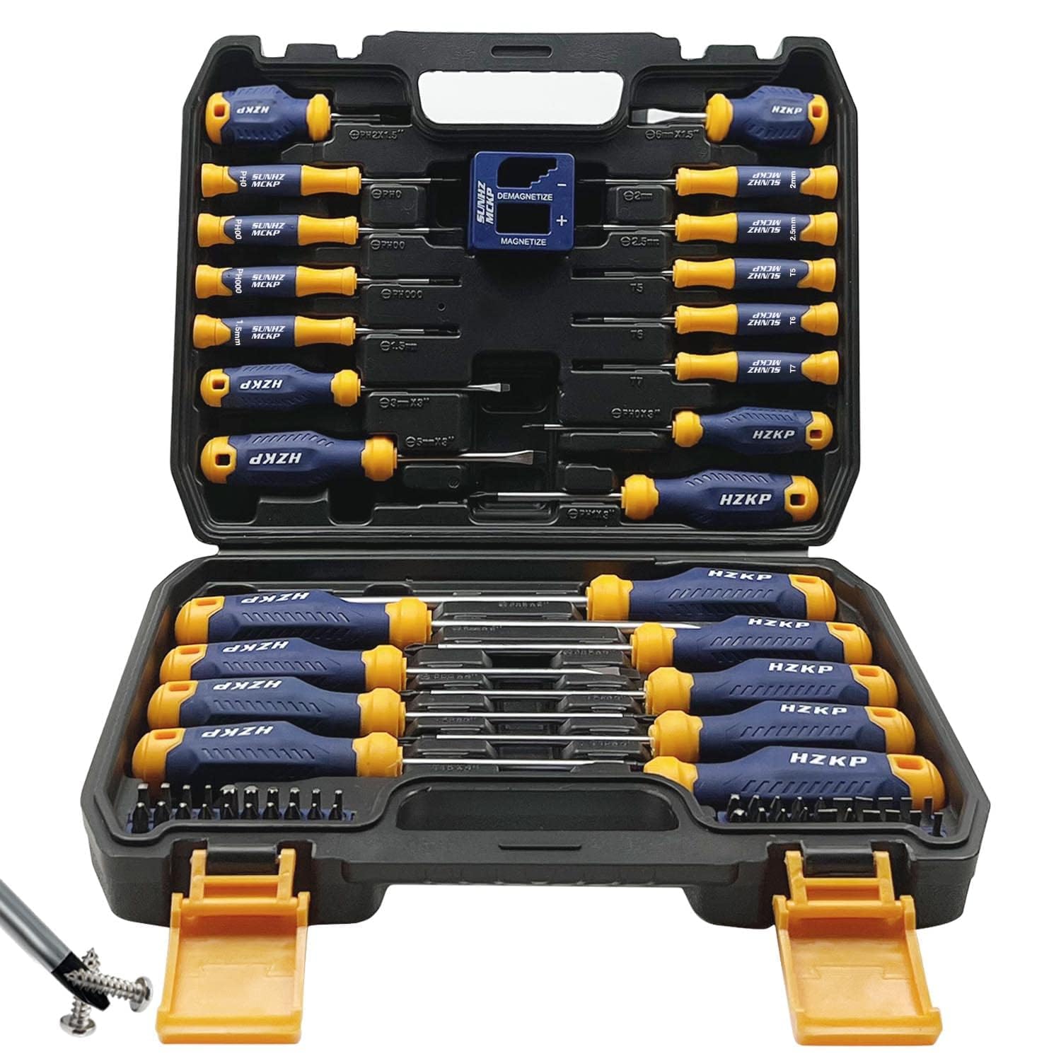 SUNHZ MCKP front packaging showing full 66-piece set and case for easy transport