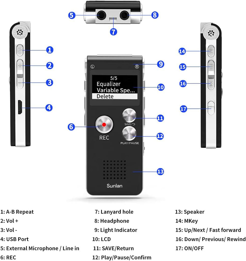 Sunlan connected to laptop for quick file transfer and backup