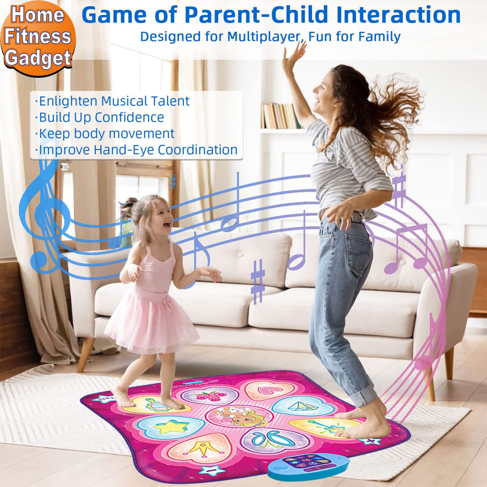 SUNLIN folded mat compact for storage and travel, convenient for parents on the go