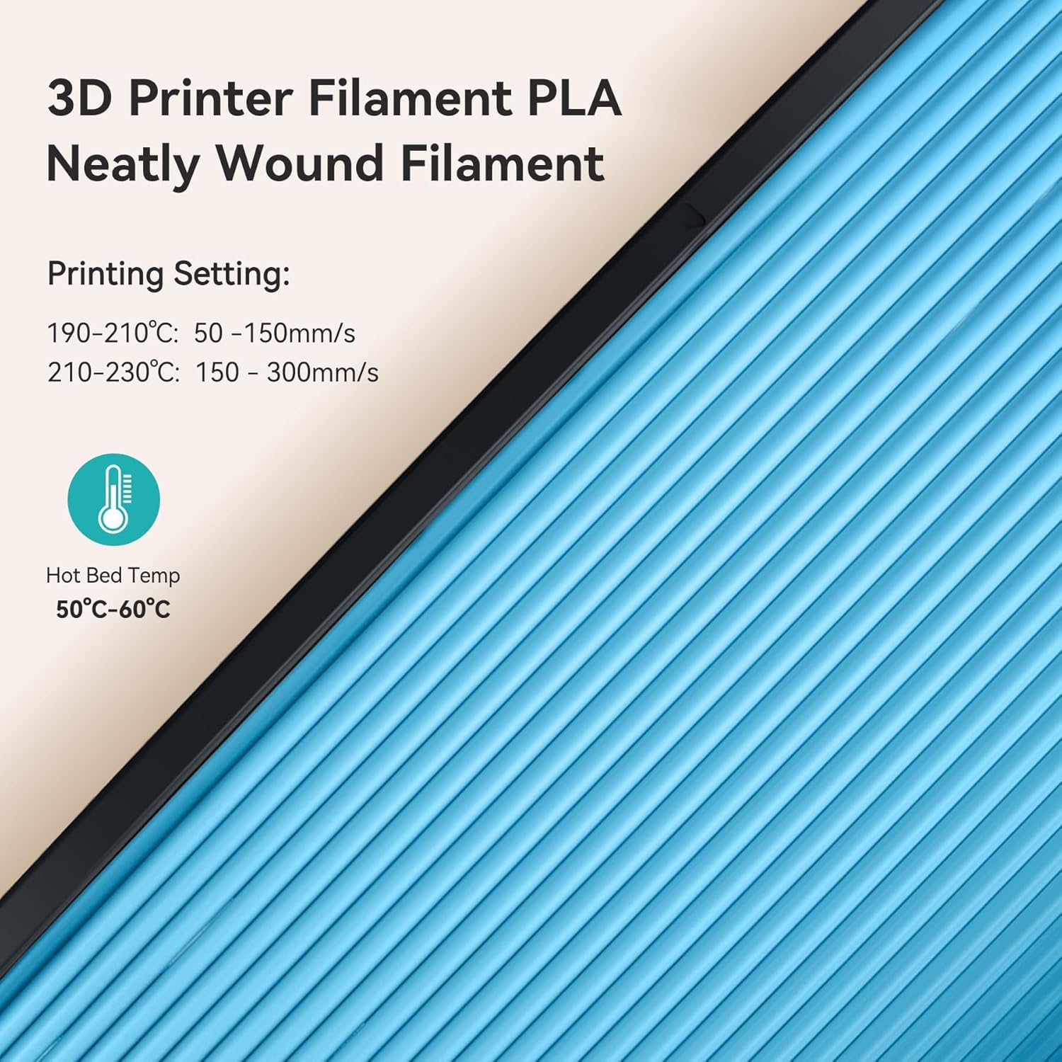 SUNLU vacuum-sealed packaging, protecting filament from moisture and bubbles