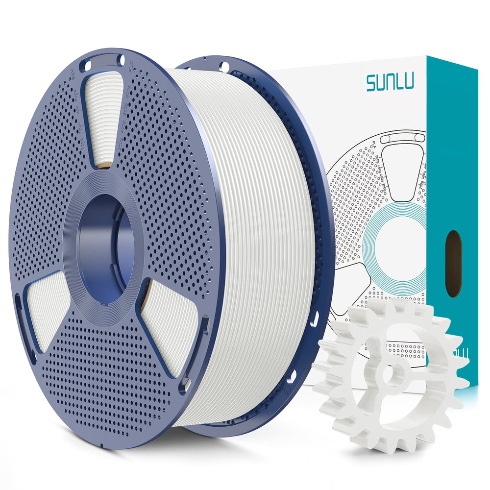 SUNLU spool front view showing neat winding and ready-to-use benefit