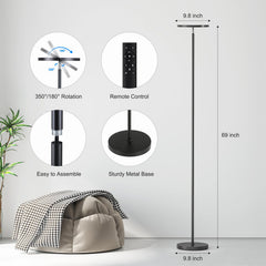 SUNMORY remote in hand demonstrating easy control and convenience
