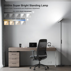 SUNMORY lamp head close-up showing rotatable design for targeted lighting