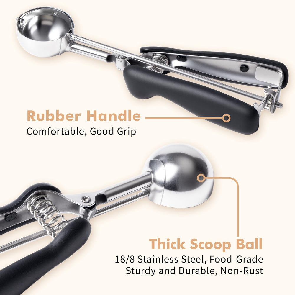 SUNNORN blue black mint handles visible for quick size identification and comfortable grip