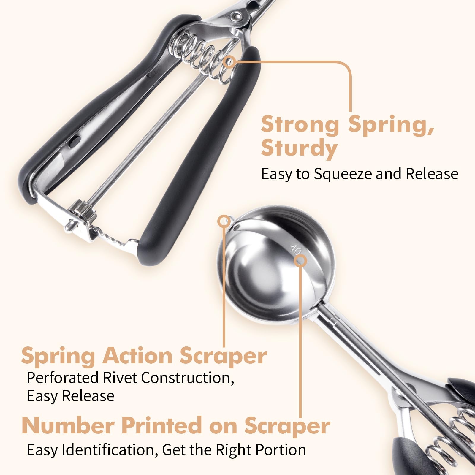 SUNNORN detailed view of spring-loaded trigger mechanism ensuring easy release and less wrist strain