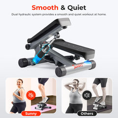 Sunny Health & Fitness LCD monitor display for tracking steps time and calories