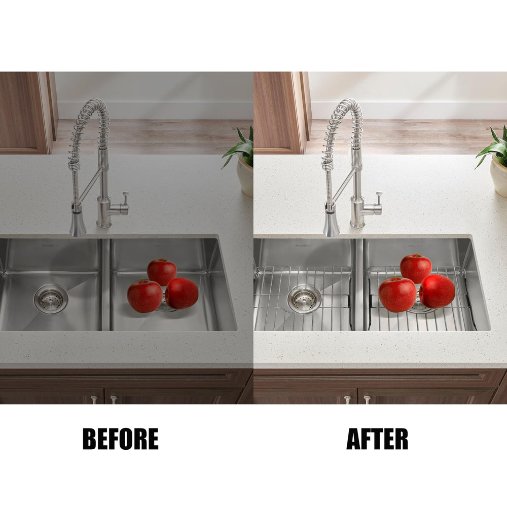 SunnyPoint side profile showing low-profile height to fit most sink basins