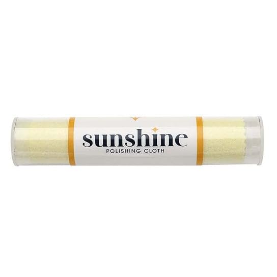 Sunshine cloth close-up texture revealing impregnated compound for effective polishing