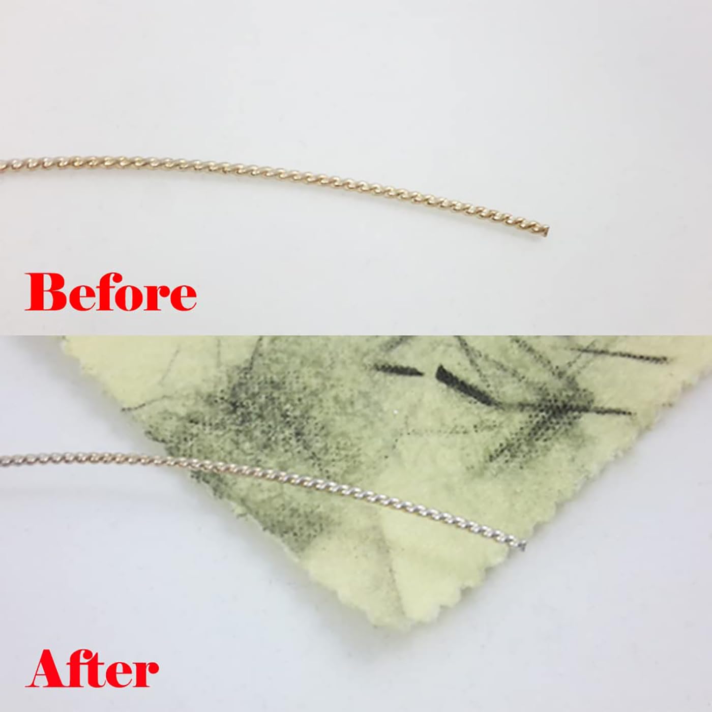Sunshine cloth beside jewelry box for on-the-go brightening and easy storage