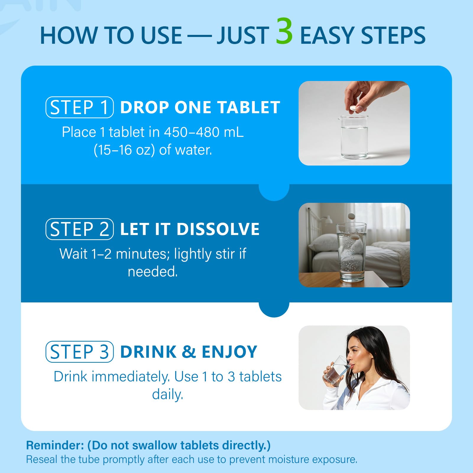 Sunshine & Rain tablet on an office desk next to laptop for daily hydration routine