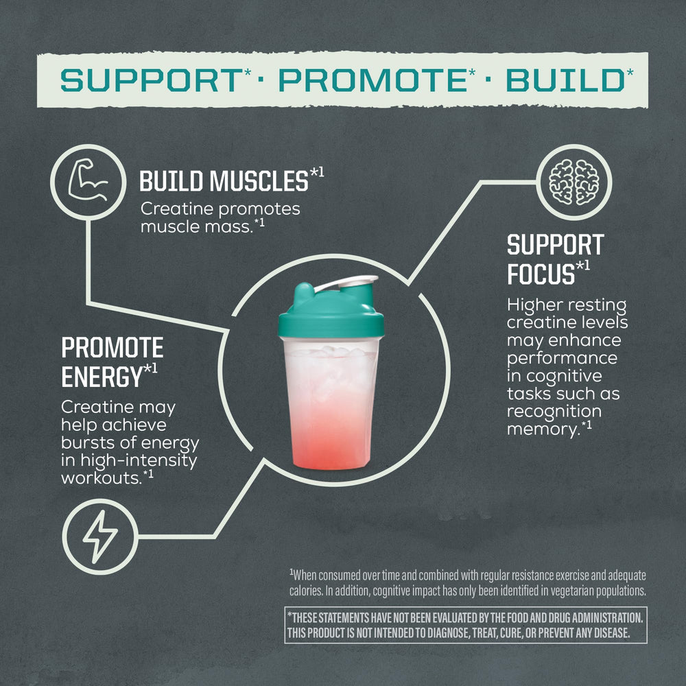 Sunwarrior creatine mixing in shaker bottle for convenient use