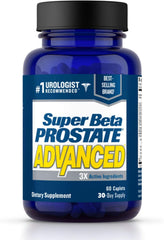 SUPER BETA PROSTATE front packaging showing product clarity and trust