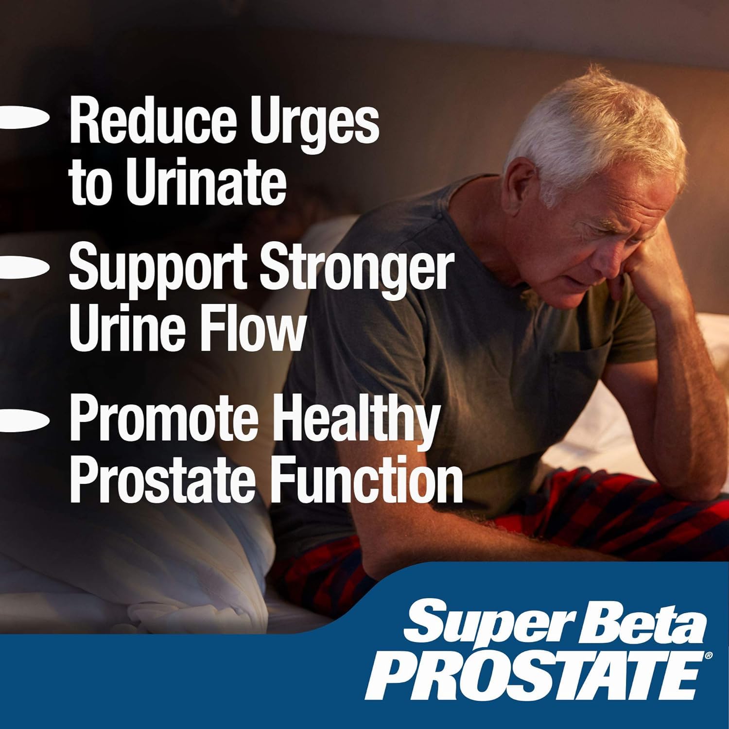 Super Beta Prostate bottle cap and label detail showing dosage information clearly