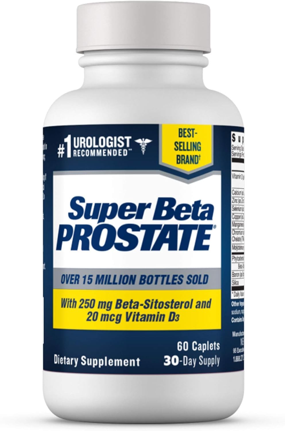 Super Beta Prostate front packaging showing bottle and label for trusted support