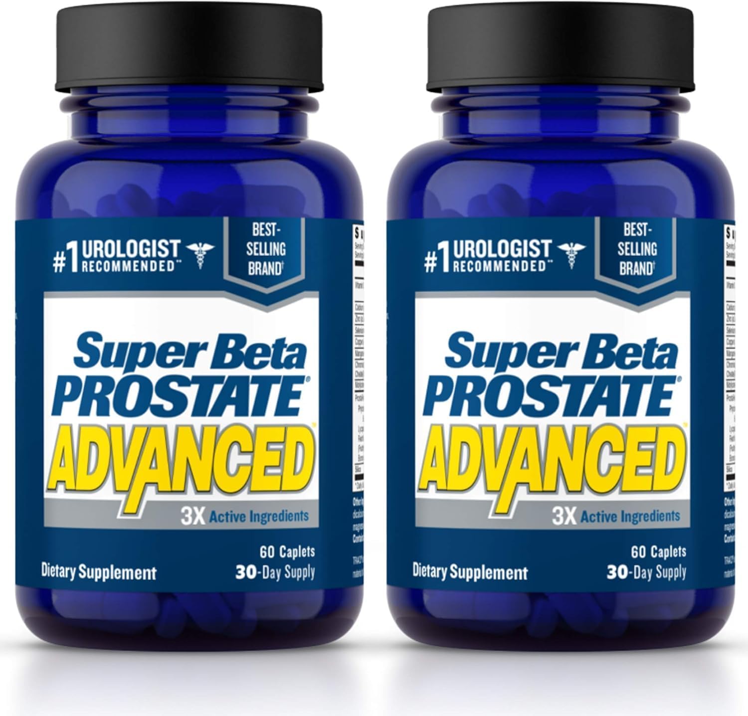 SUPER BETA PROSTATE bottle on a nightstand suggesting improved nighttime convenience benefit